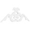Ekena Millwork Pitch Benson Architectural Grade PVC Gable Pediment, 72"W x 27"H x 1"P (9/12) GPP072X027X100BEN - alternate 1
